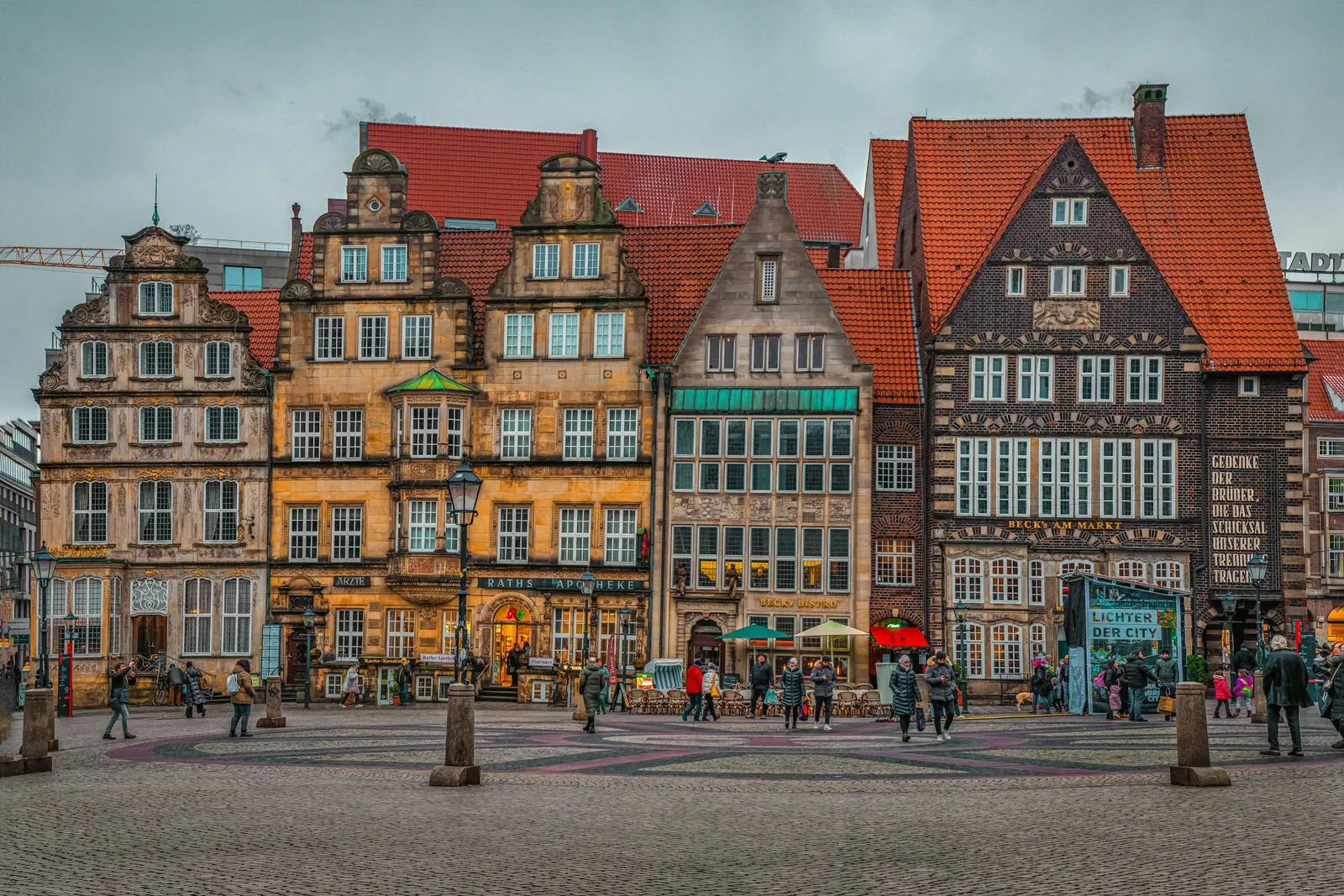 Gabled houses on the market square, Bremen