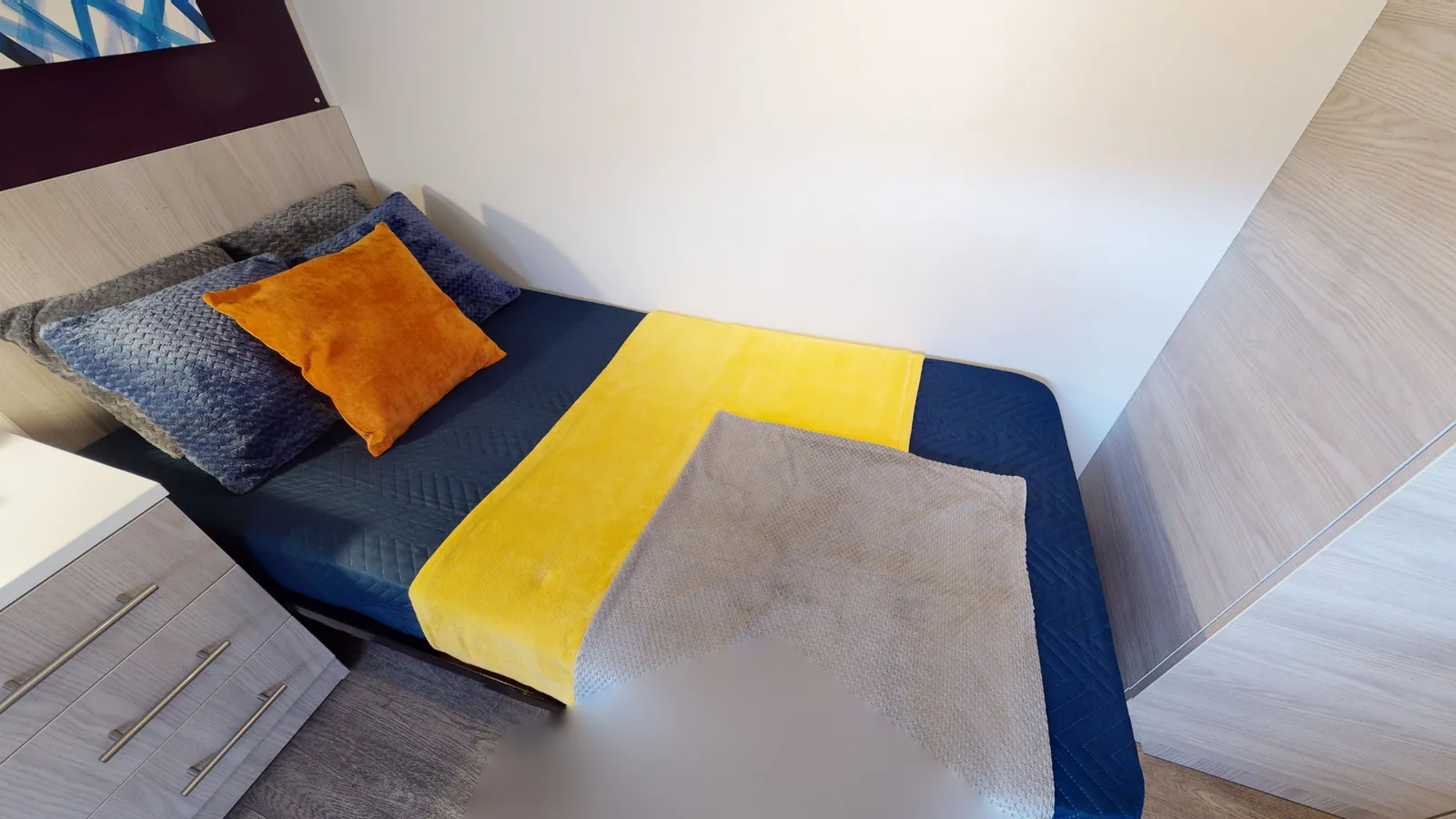 Essential living in your own private space in a entry-level studio at iQ Sawmills