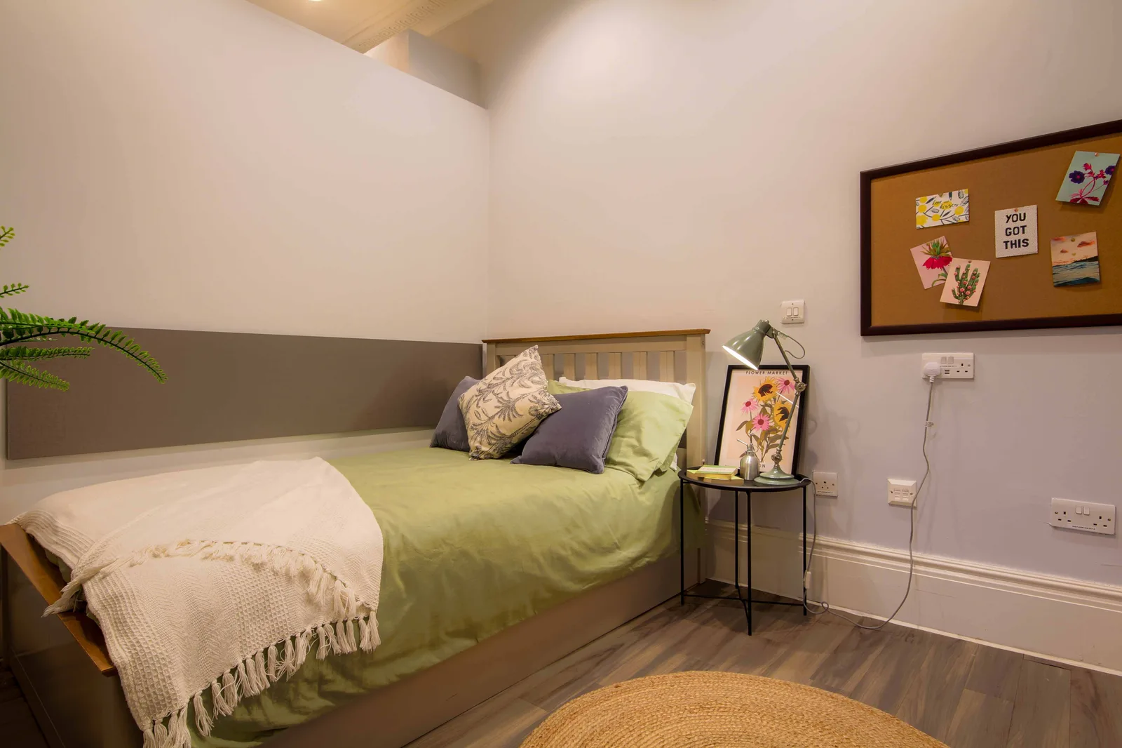 Elevated student living in our Diamond one bed apartment at iQ Elliott House