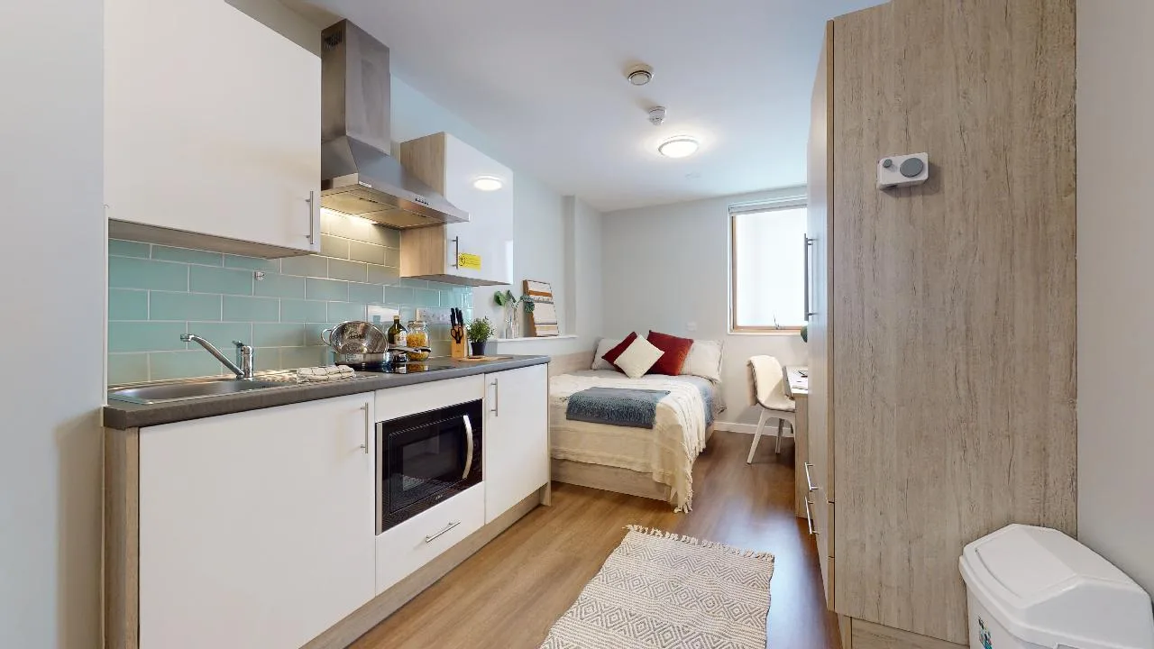 Enjoy stylish, independent living in our copper studio at iQ Kingston