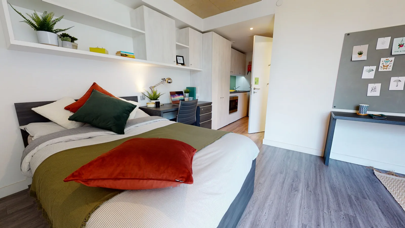 Super-stylish and spacious in our platinum studio at iQ Aldgate