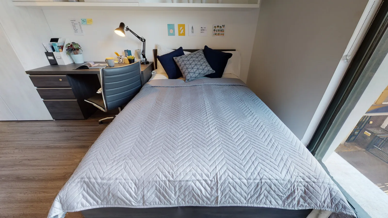 Stylish, self-contained student living in our bronze studio at iQ Aldgate