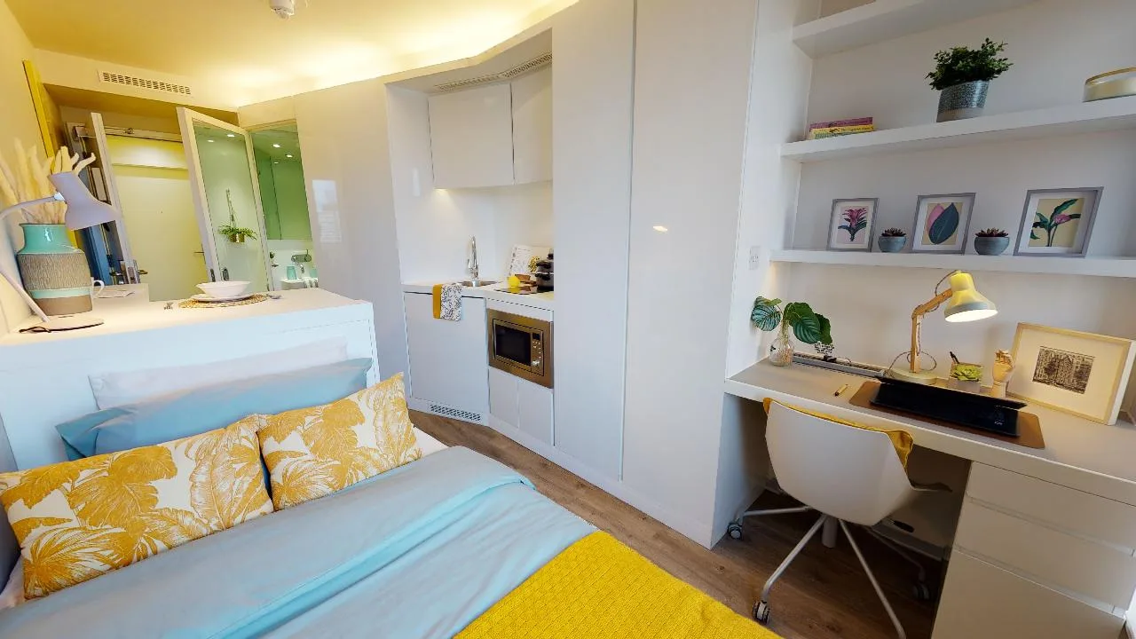 Get all the essential features in a standard studio at iQ East Court