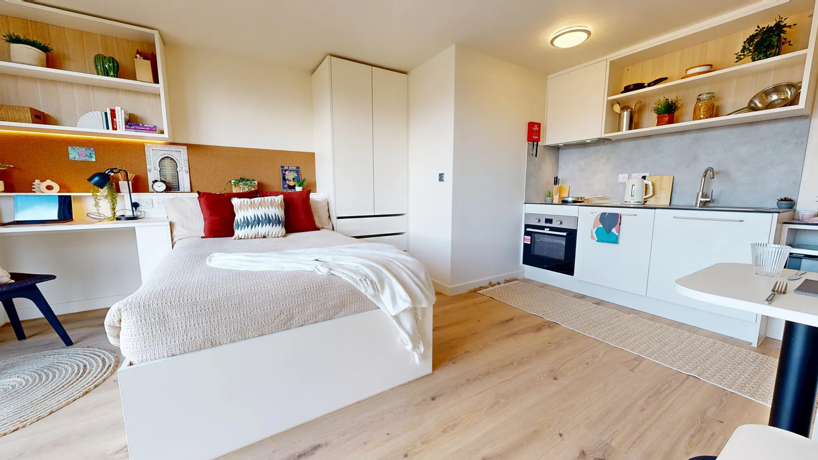 Go spacious and self-contained with a Silver Studio Premium at iQ Haywood House