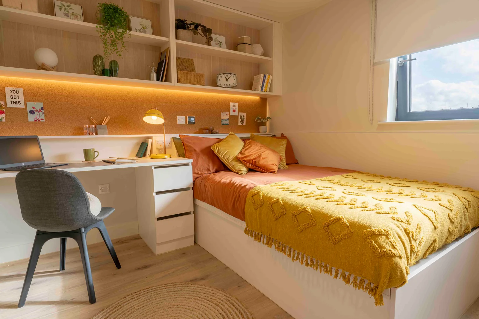 More privacy and all you need in a bronze studio premium at iQ Haywood House