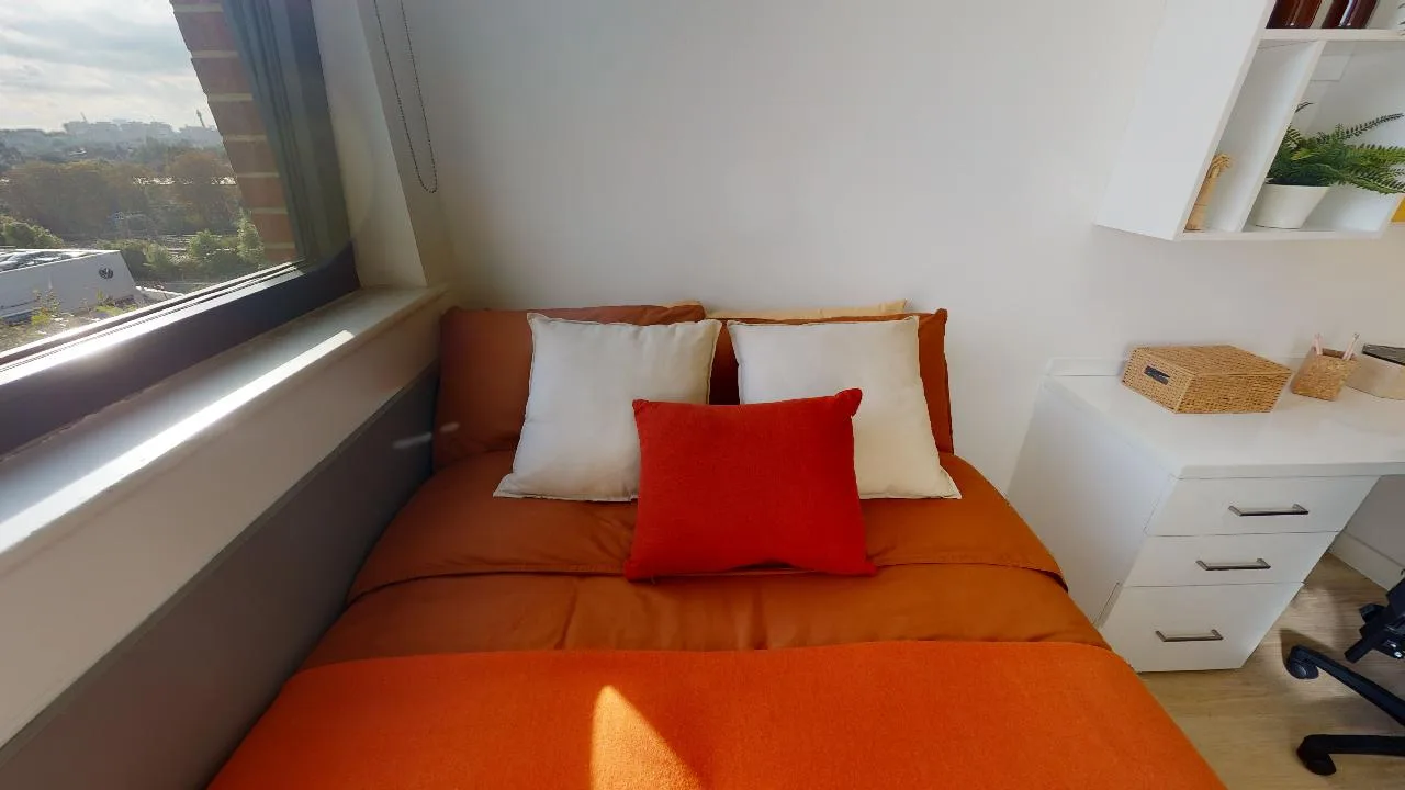 Enjoy upper floor views from our deluxe en suite at iQ Haywood House
