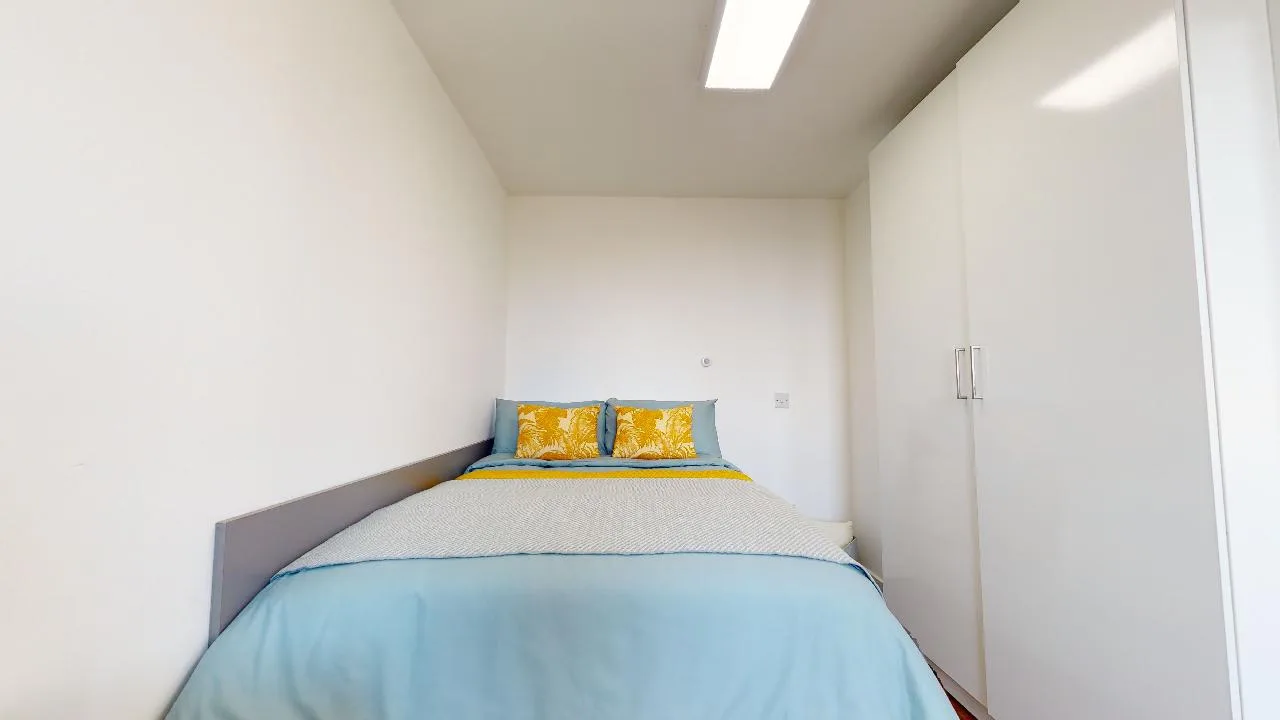Spacious living with great views in our deluxe studio at iQ Haywood House