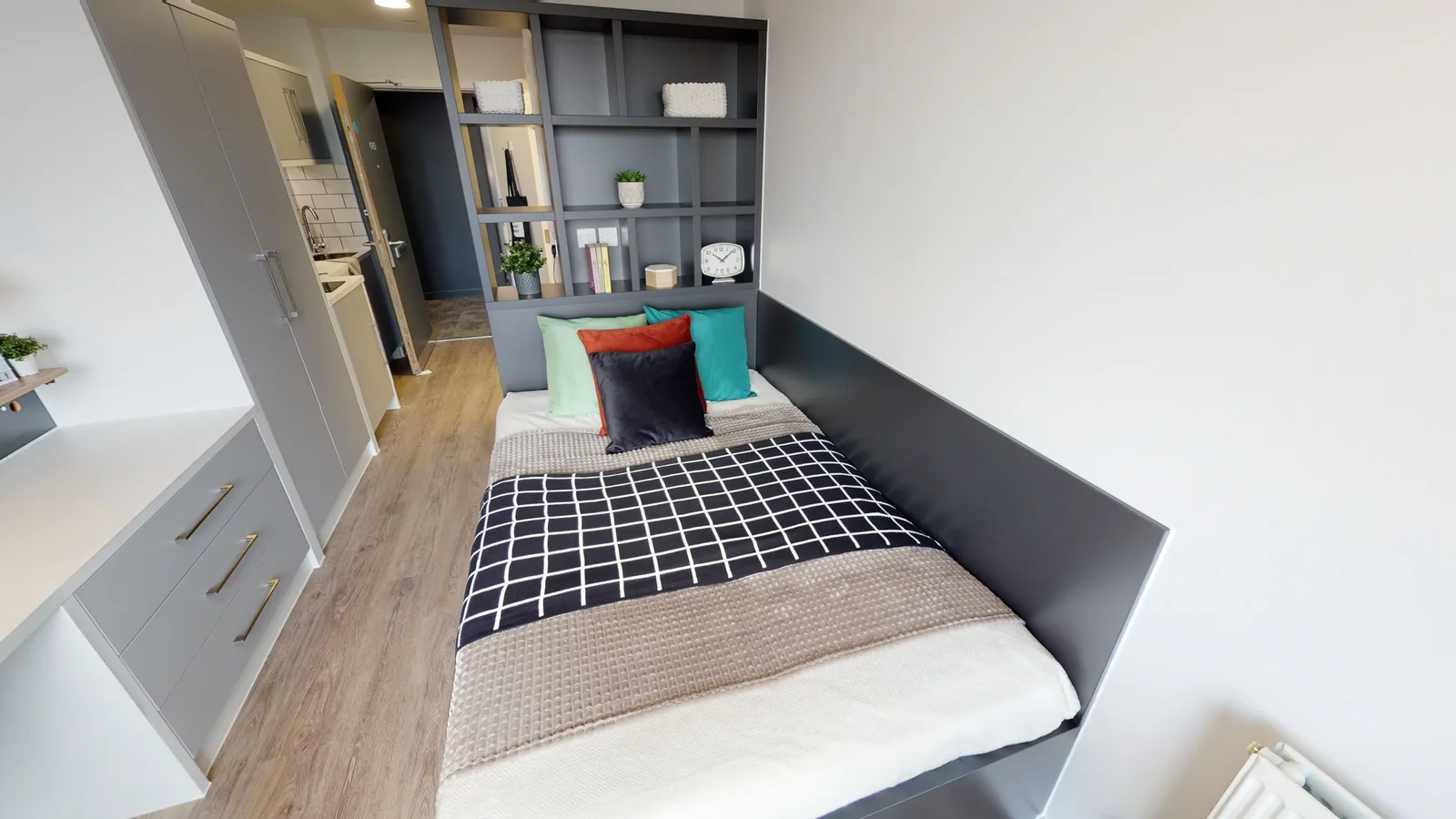 A great student living experience in our silver studio premium at iQ Shoreditch