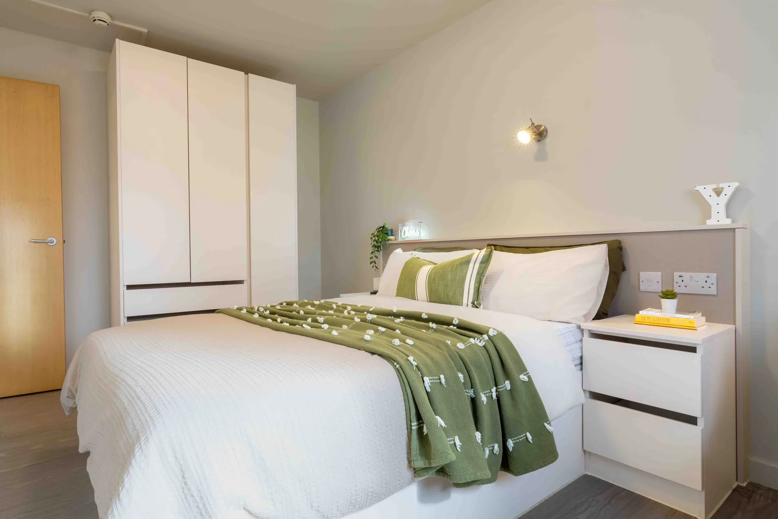 Top-floor living with added balcony in our penthouse one bed plus at iQ Kerria Apartments