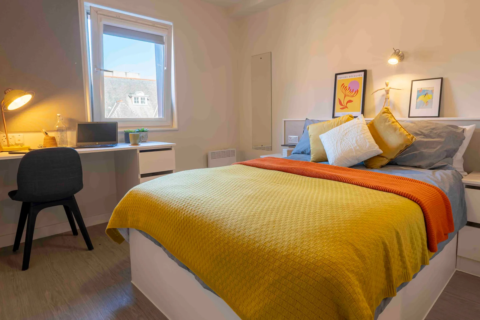 Top-floor views in our penthouse one bed at iQ Kerria Apartments