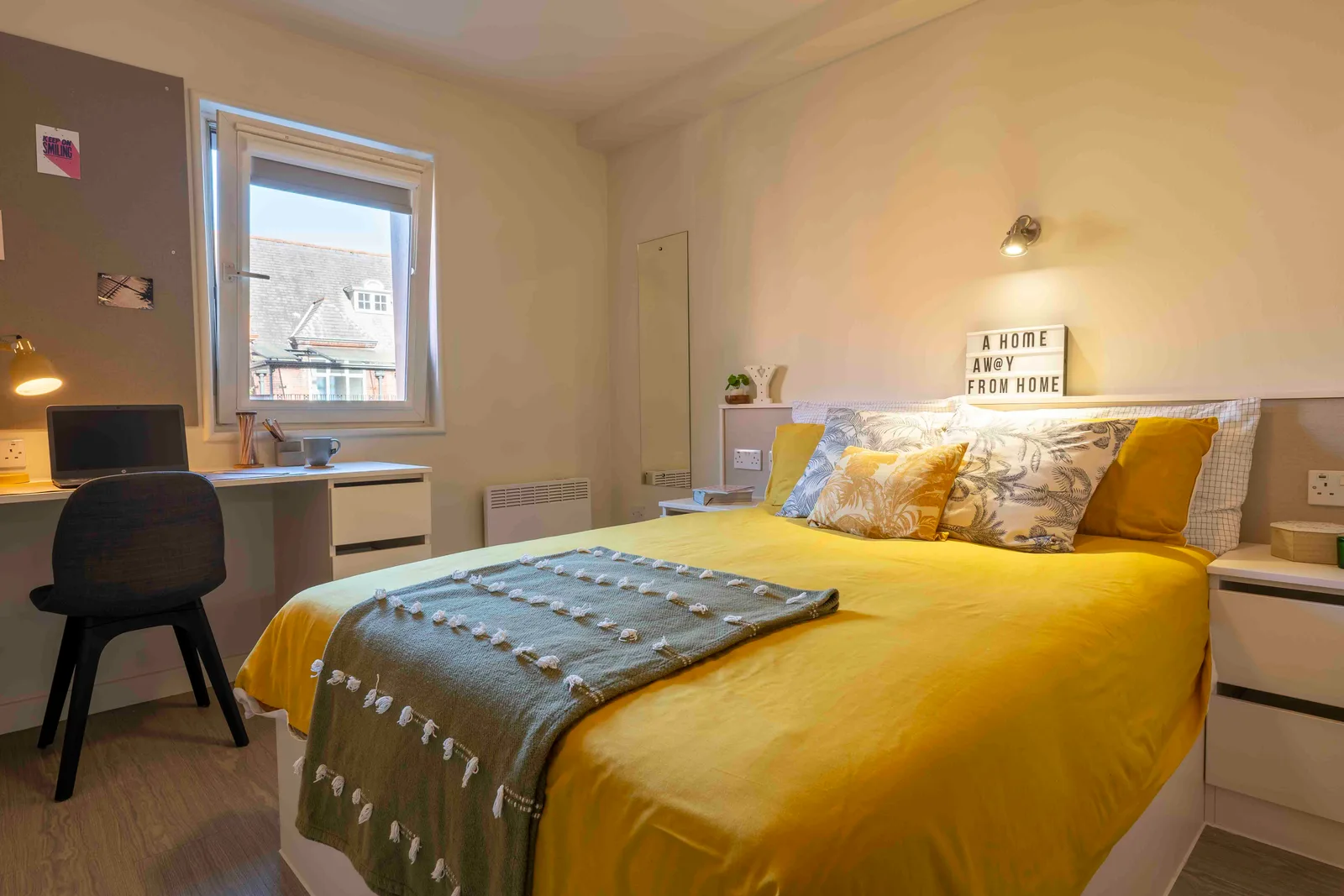Privacy in our platinum one bed at iQ Kerria Apartments