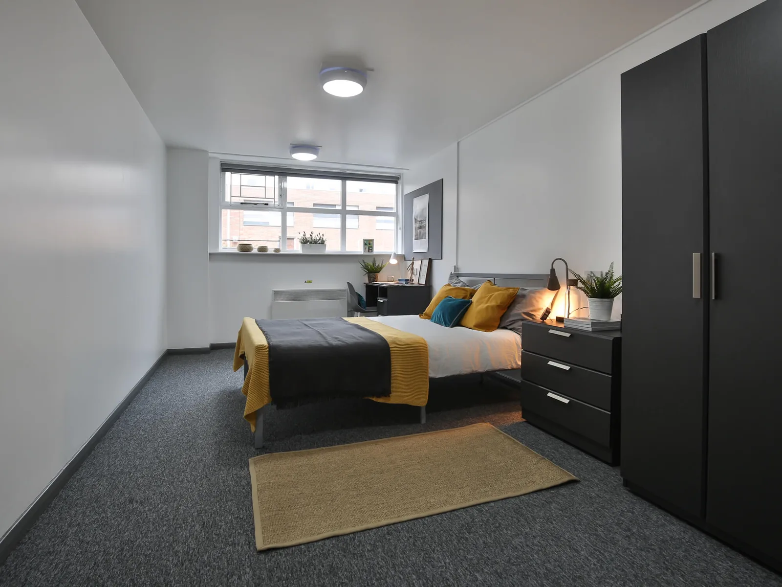Our biggest bed and maximum space at iQ Stephenson House
