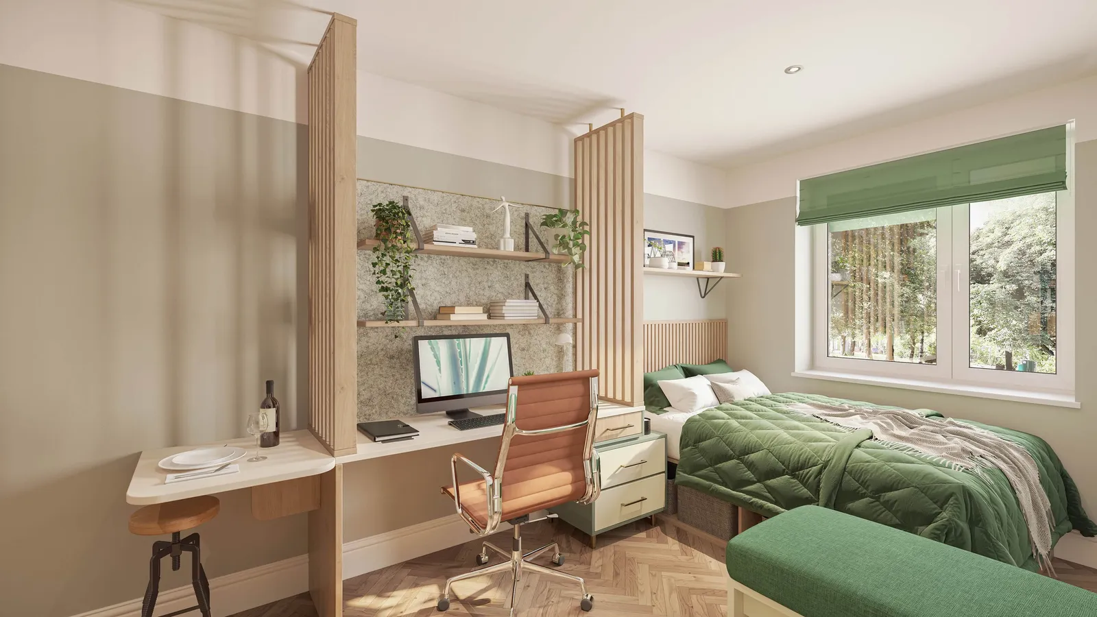 Classic Bigger Shared Apartment - Shared Bathroom at London Road Apartments