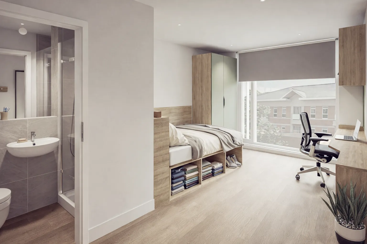 6 Bed Deluxe En Suite at St Chads Student Village